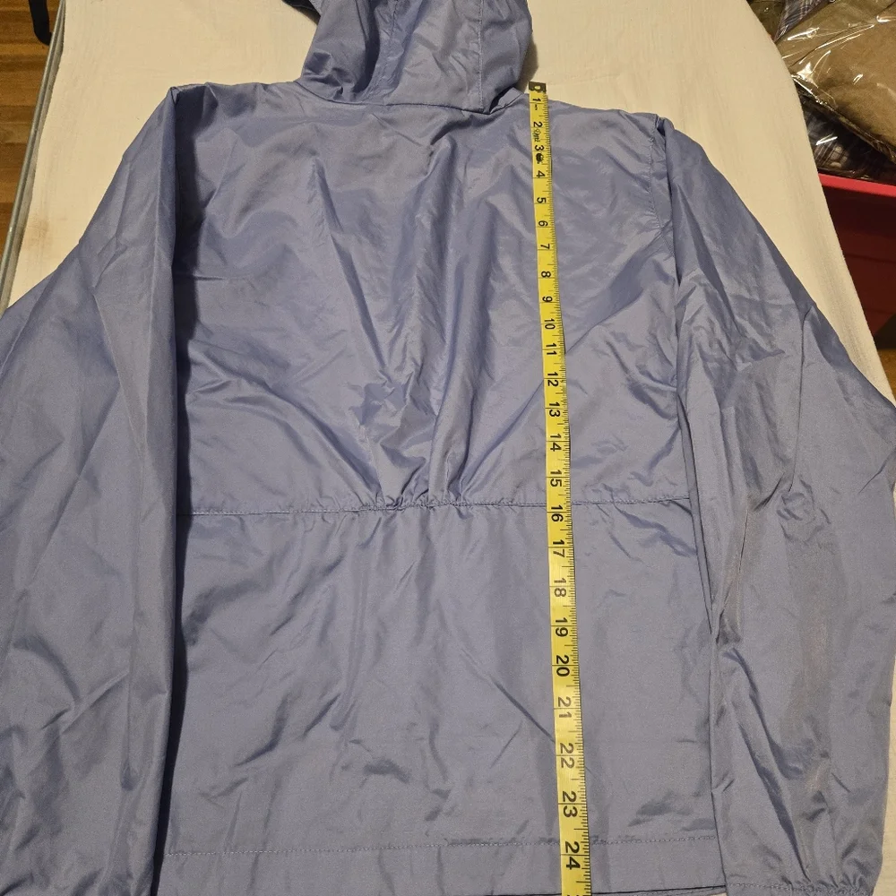 Columbia windbreaker periwinkle