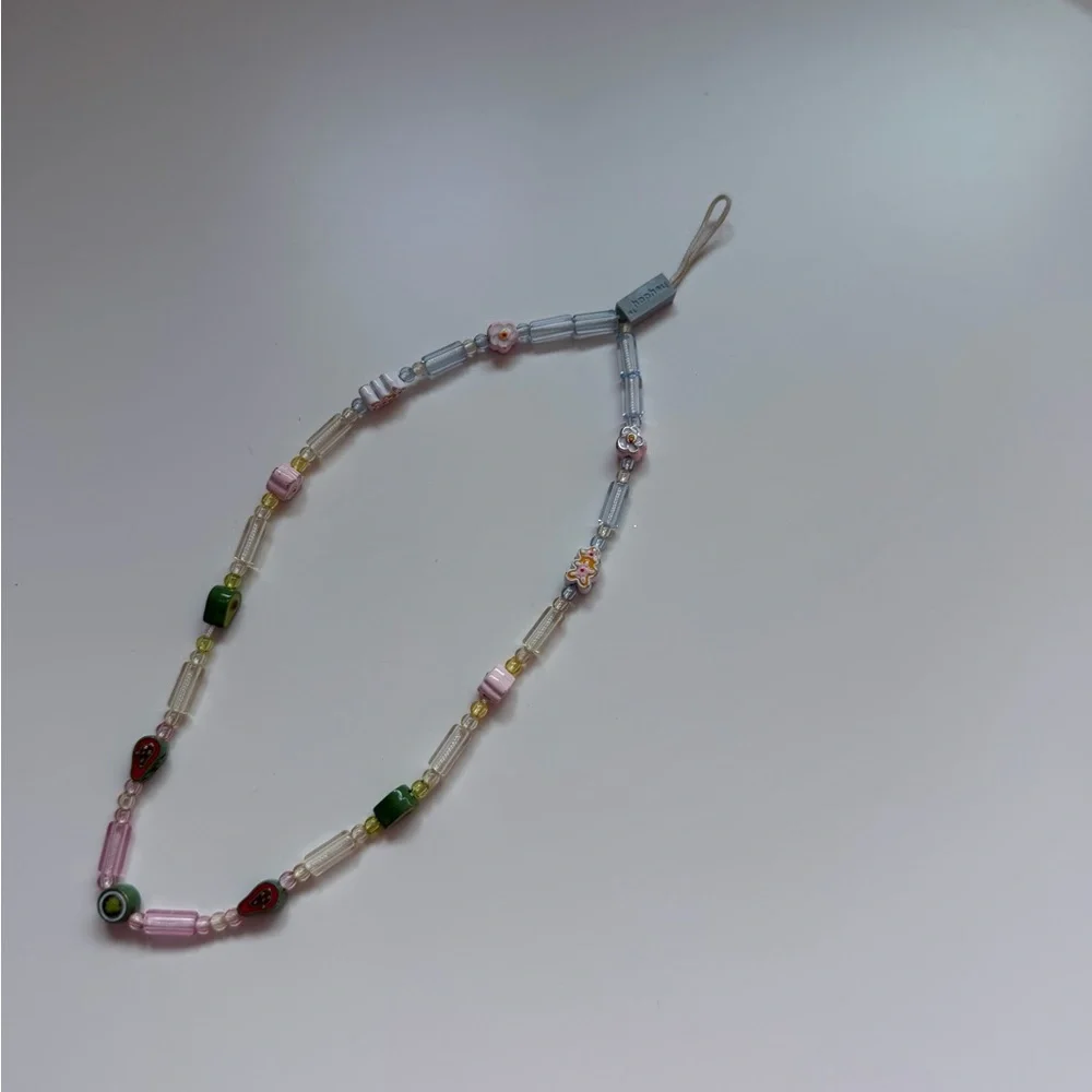 Target Multicolor Beaded Phone Strap
