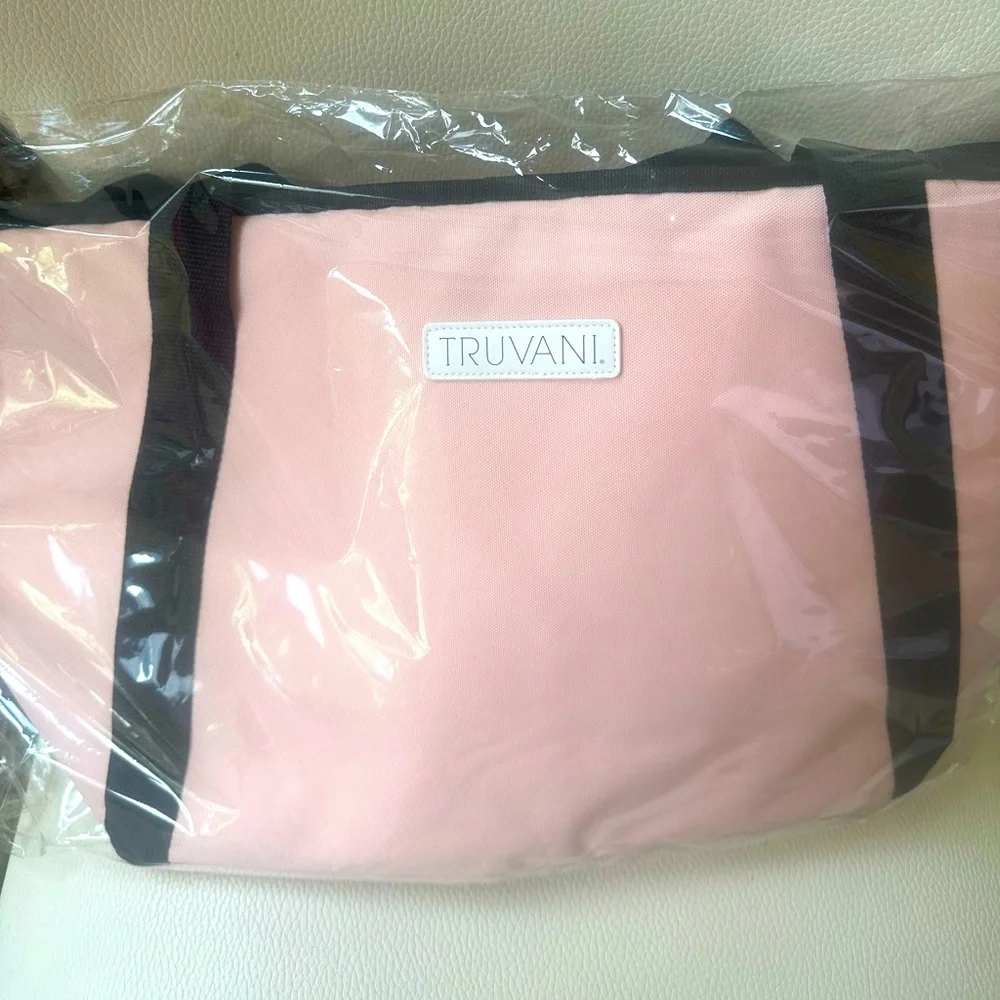 Truvani pink tote