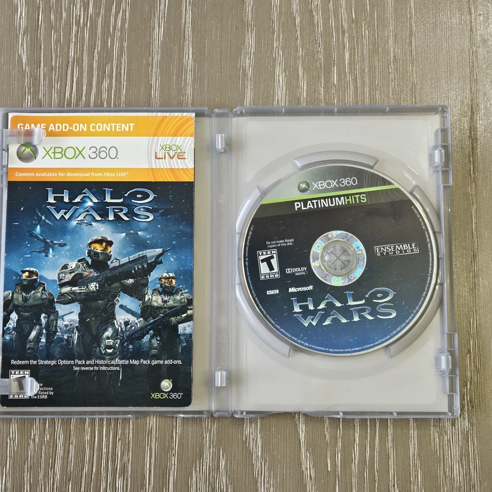 Halo Wars Xbox 360 Game - Platinum Hits Edition