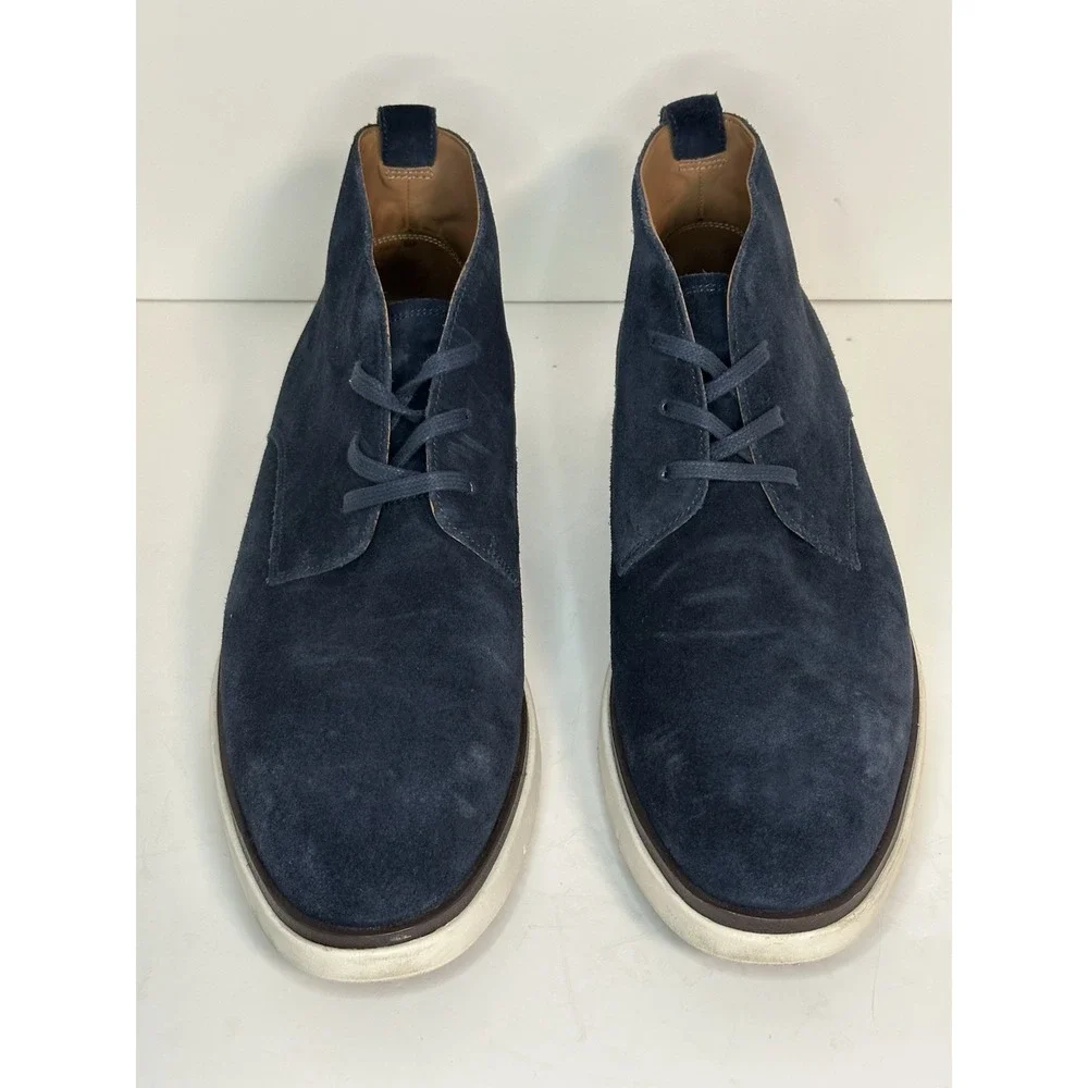 Allen Edmonds, Carson Hybrid‎ Chukka Boots, Sea Suede, Size 10D