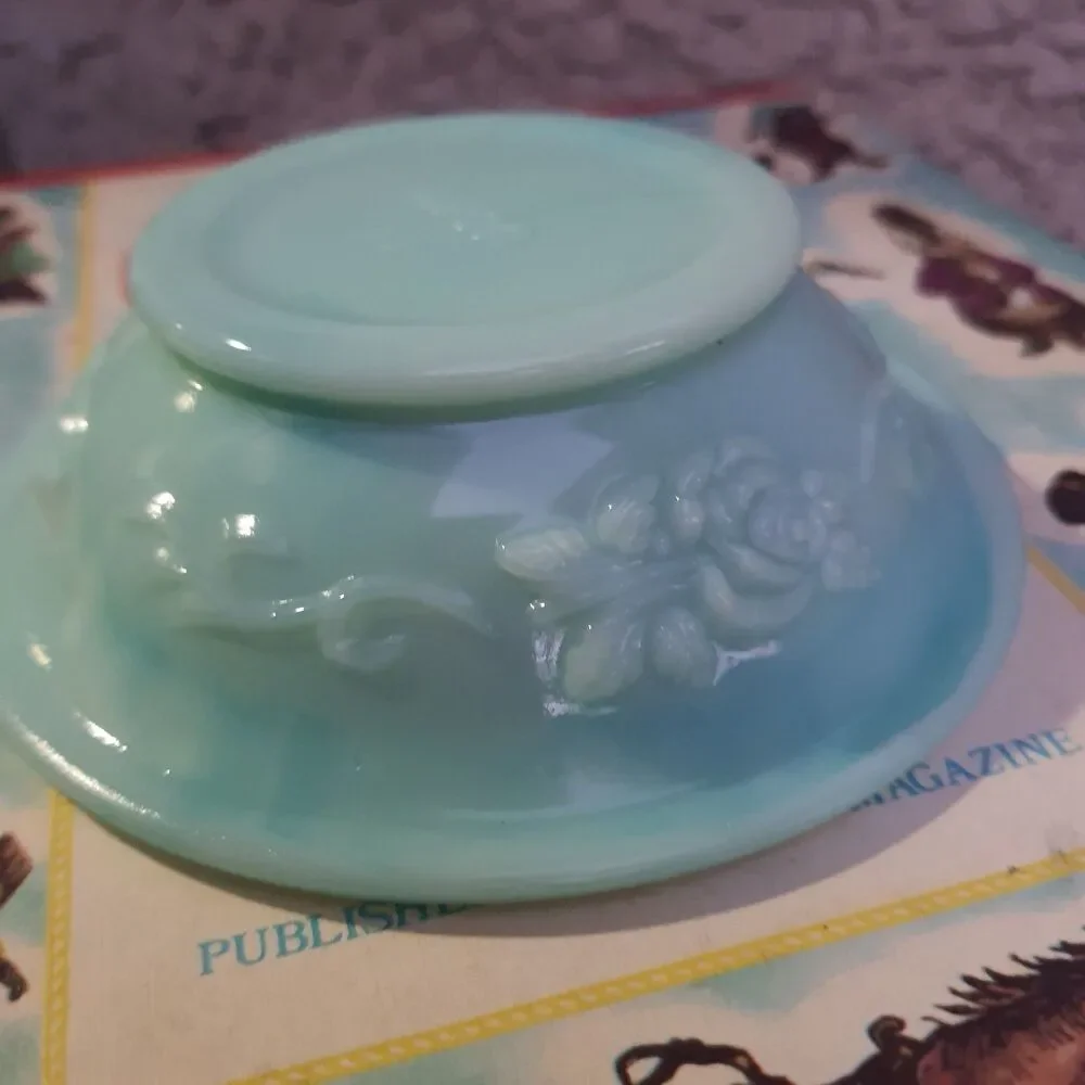Avon jadeite colored