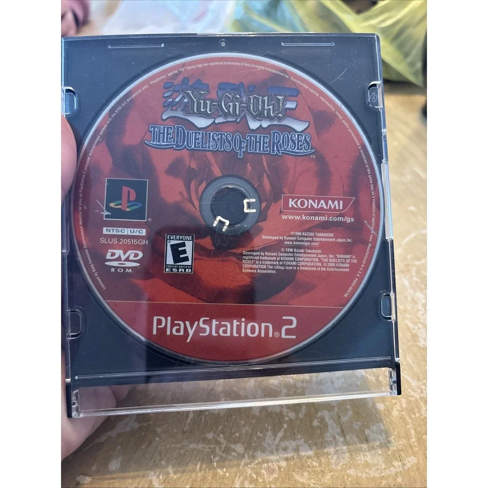 Yu-Gi-Oh Duelists of The Roses [GH] - Loose Sony PS2 Playstation 2 Disc