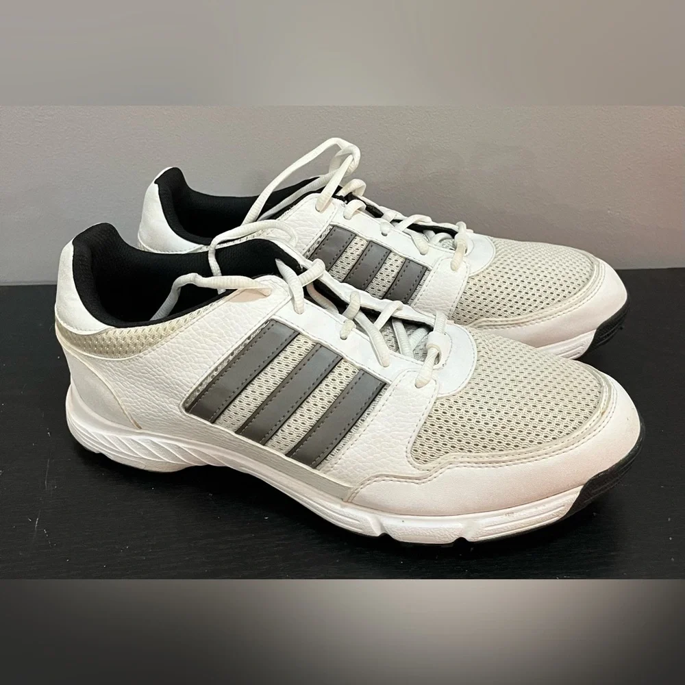 Adidas Men’s Tech Response White and Black Golf Shoes Size 9.5.