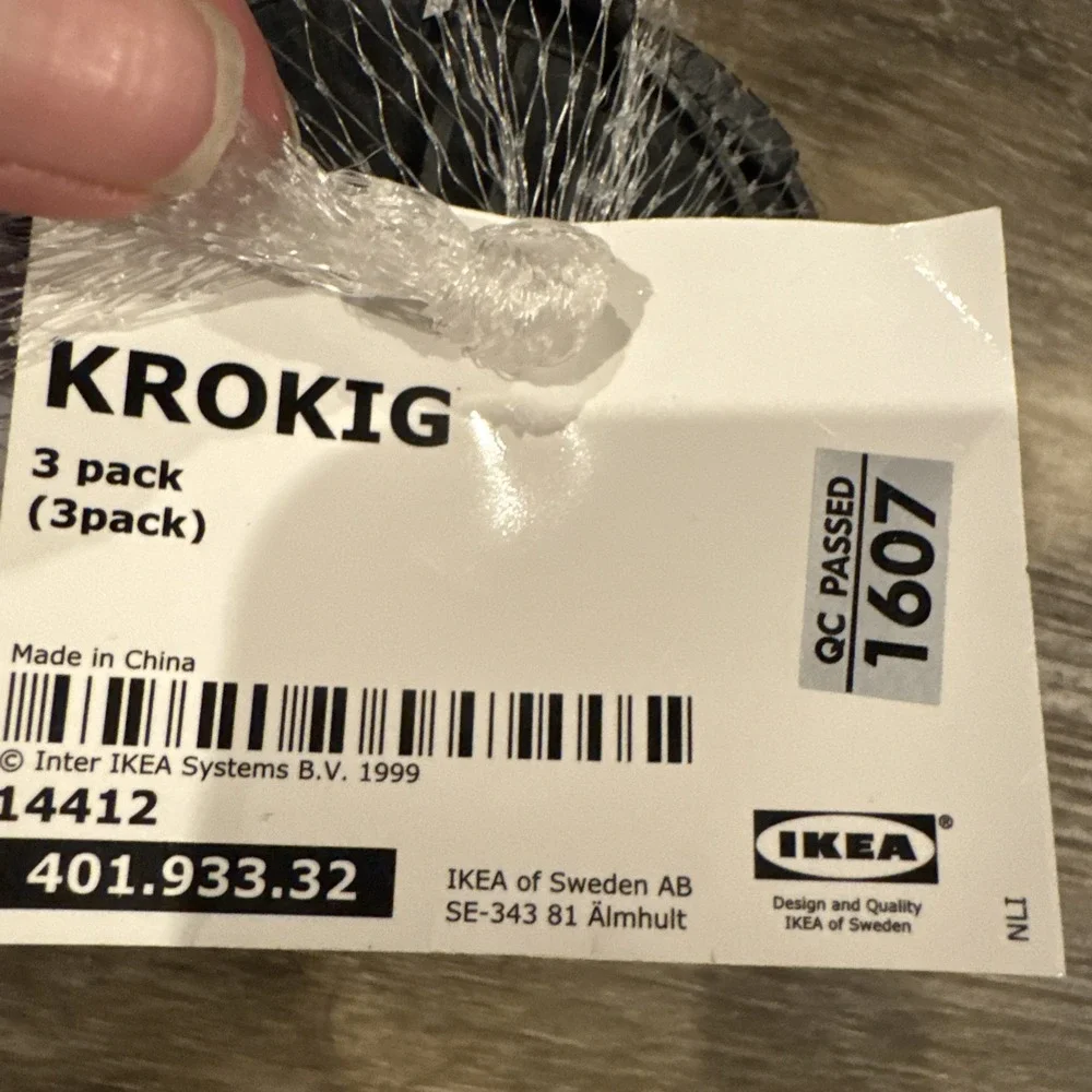 IKEA krokig plastic