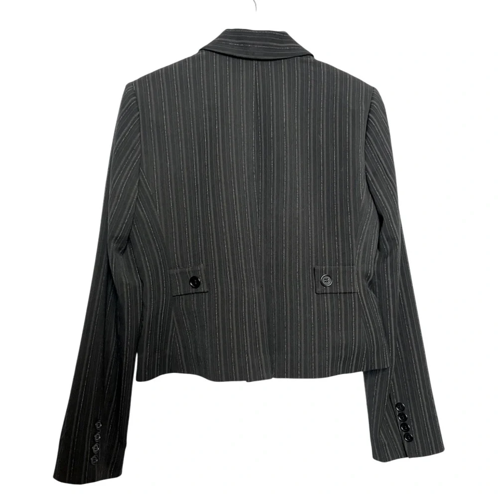BCBGMaxAzria settings pinstripe