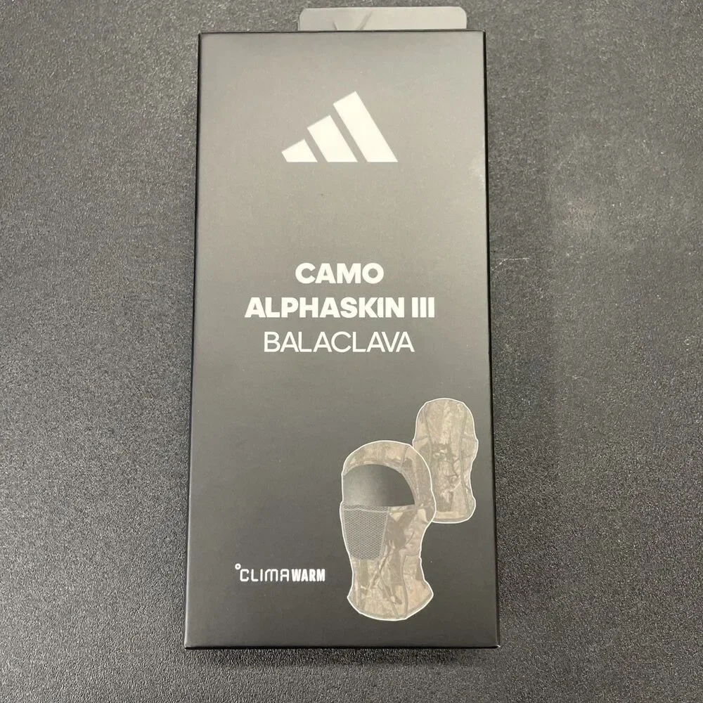 Adidas Alphaskin III Balaclava Camo Hood Ski Mask Wear Five Ways