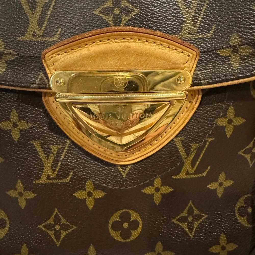 Louis Vuitton Brown Monogram Shoulder Bag