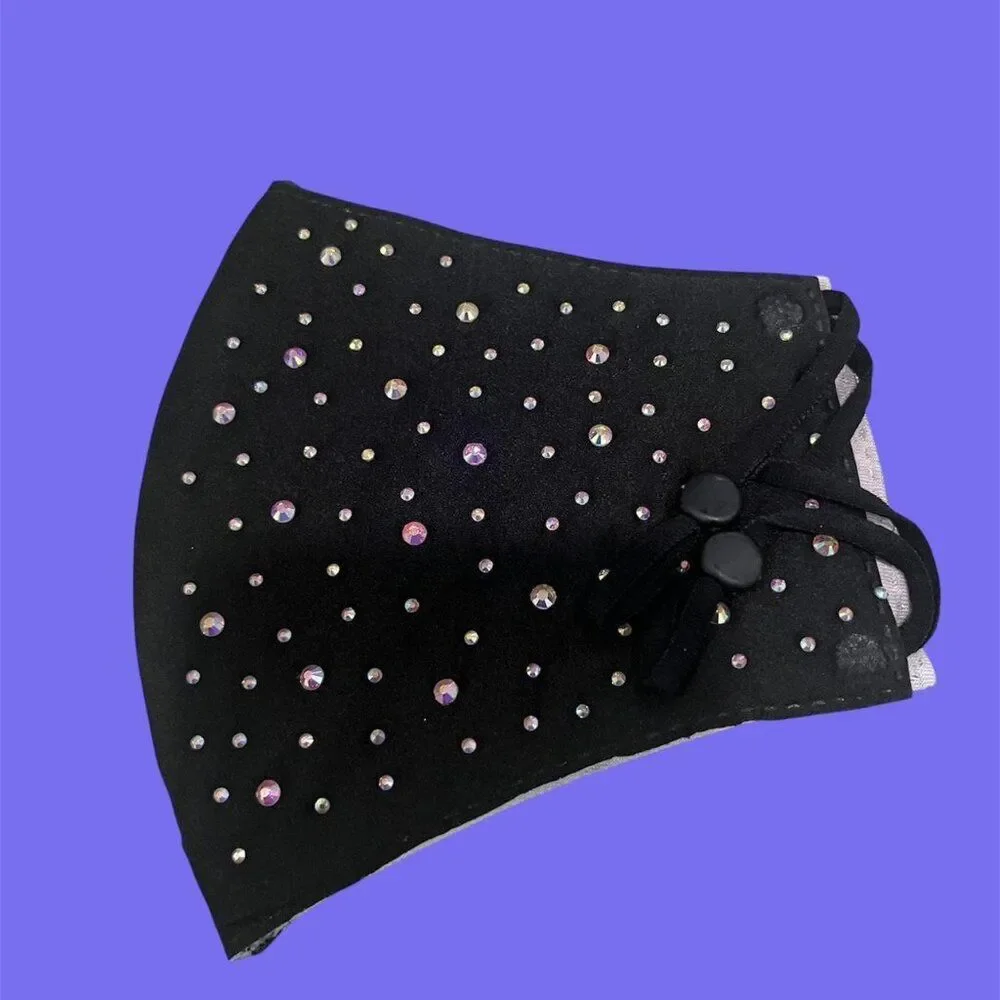 Beautiful diamond face mask