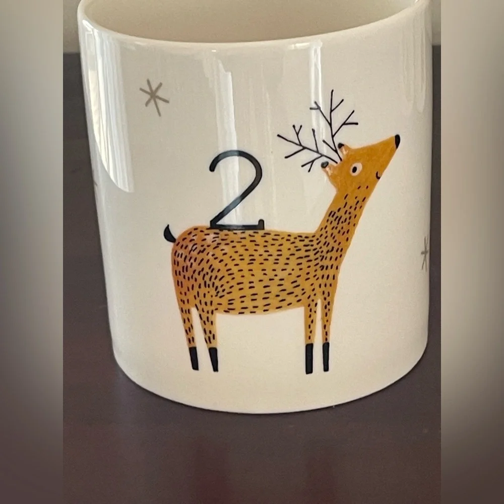 BNWT- IHR “Merry Christmas My Deer” Holiday Cups Set of 4, Incredibly Versatile