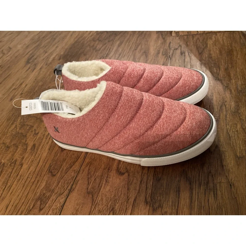 Hurley Arlo Puff Faux Fur Lined Sneakers - Women's Size 7