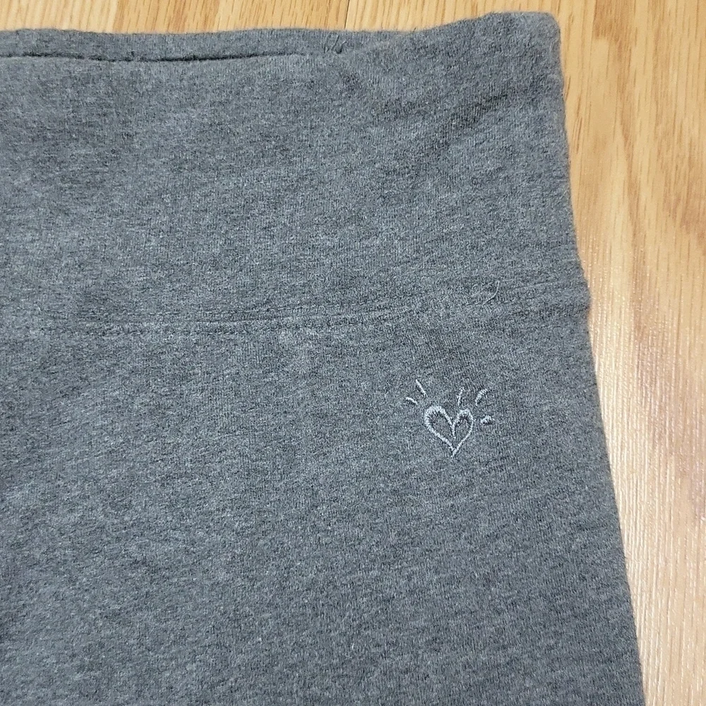 Justice girls size 14 grey leggings