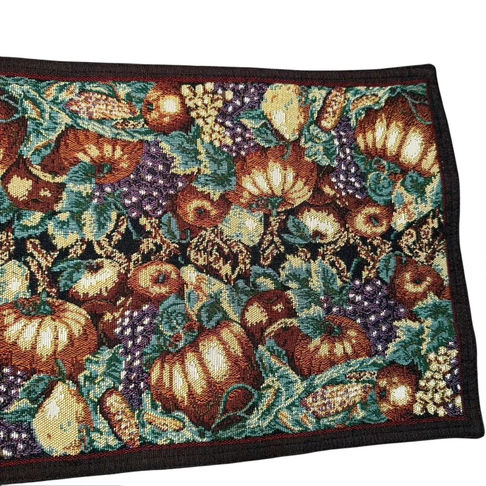 Fall Harvest Pumpkin Decorative Table Runner 71
