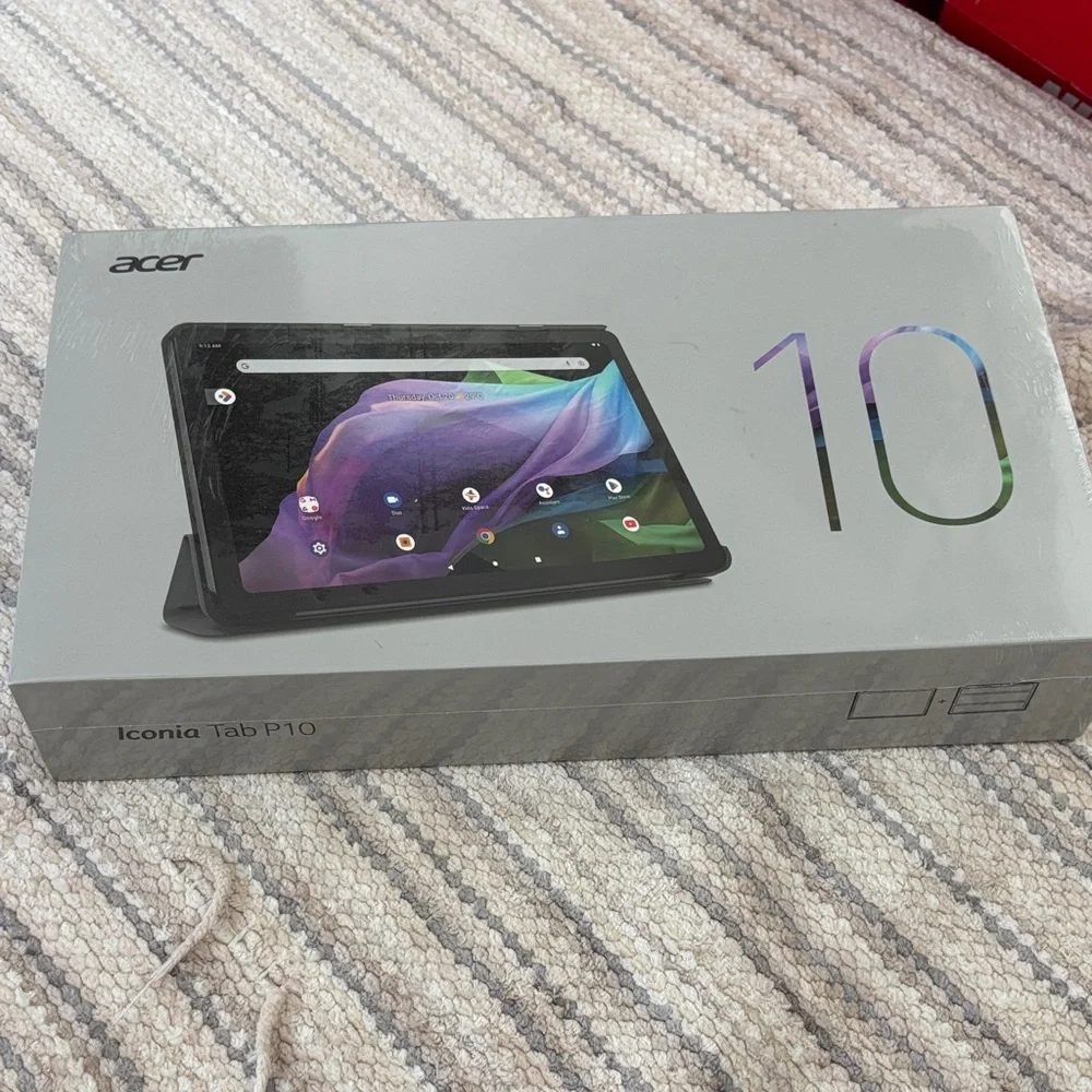 Acer Iconia Tab P10 - Sleek Gray Brand New Sealed USB-C