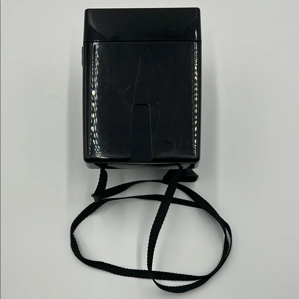 Vintage Polaroid Black and White Film Camera with Instant Photo Feature