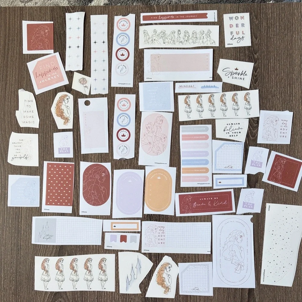 ❤️$4 Disney Moana Not So Mystery Happy Planner Sticker Set