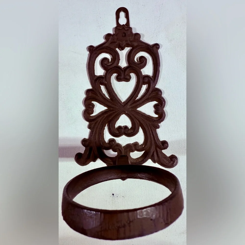 Ornate Brown Wall Hook