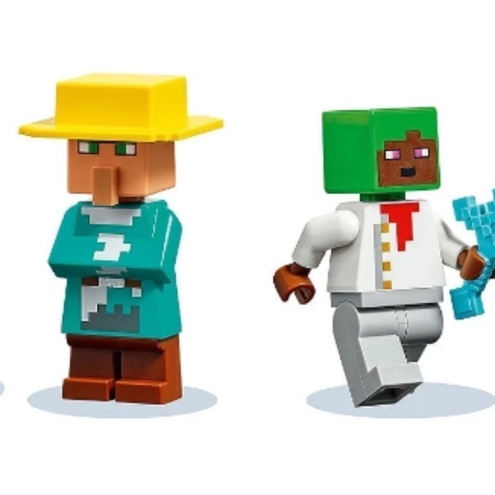 Lego Minecraft The Bakery - 21184 - 3 Figurines and a Goat - Village - NWT