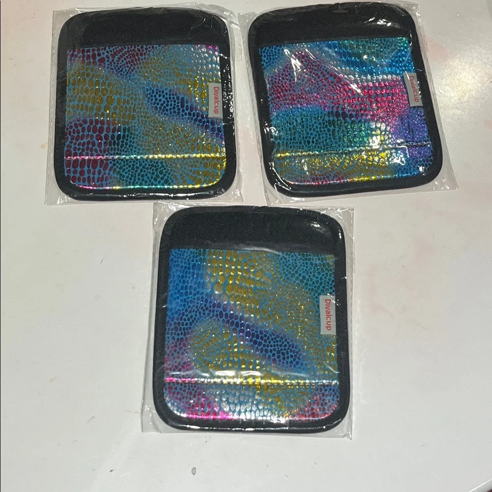 Luggage tags set three