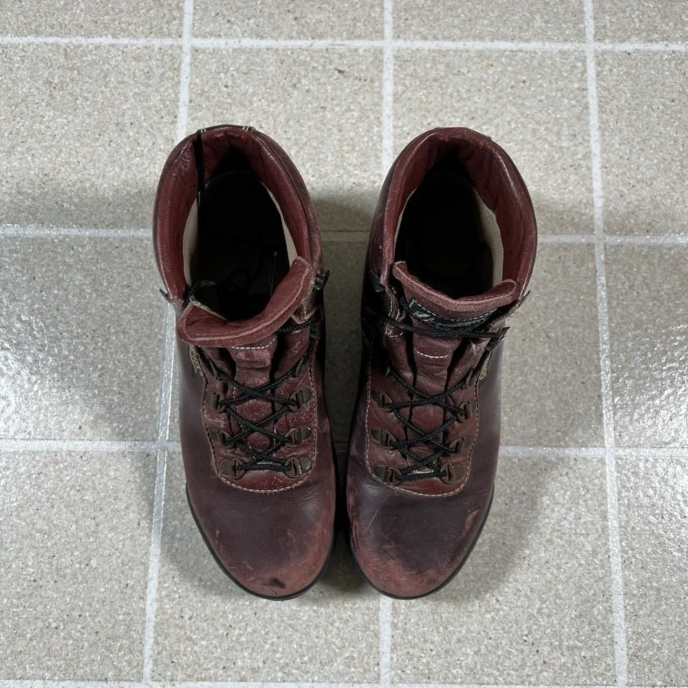 Vasque worn but