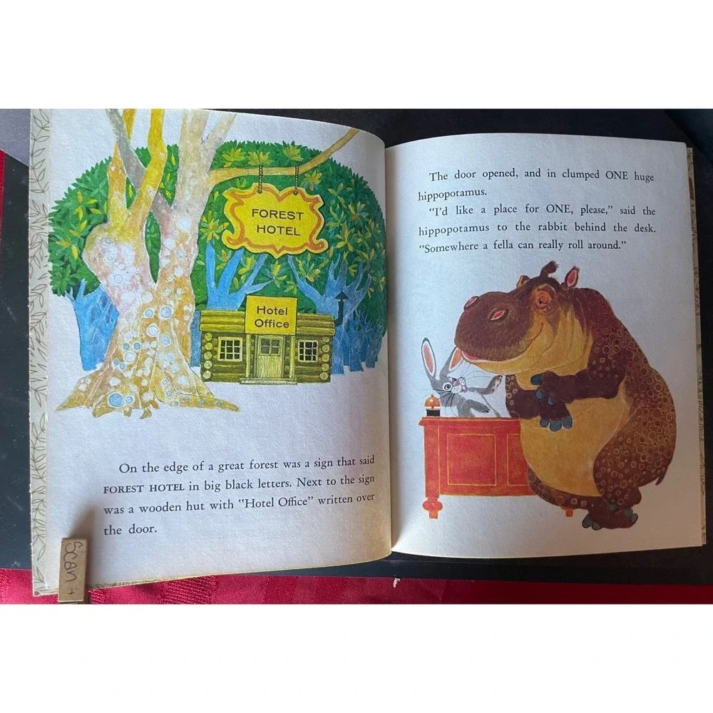Little Golden Book forest hotel