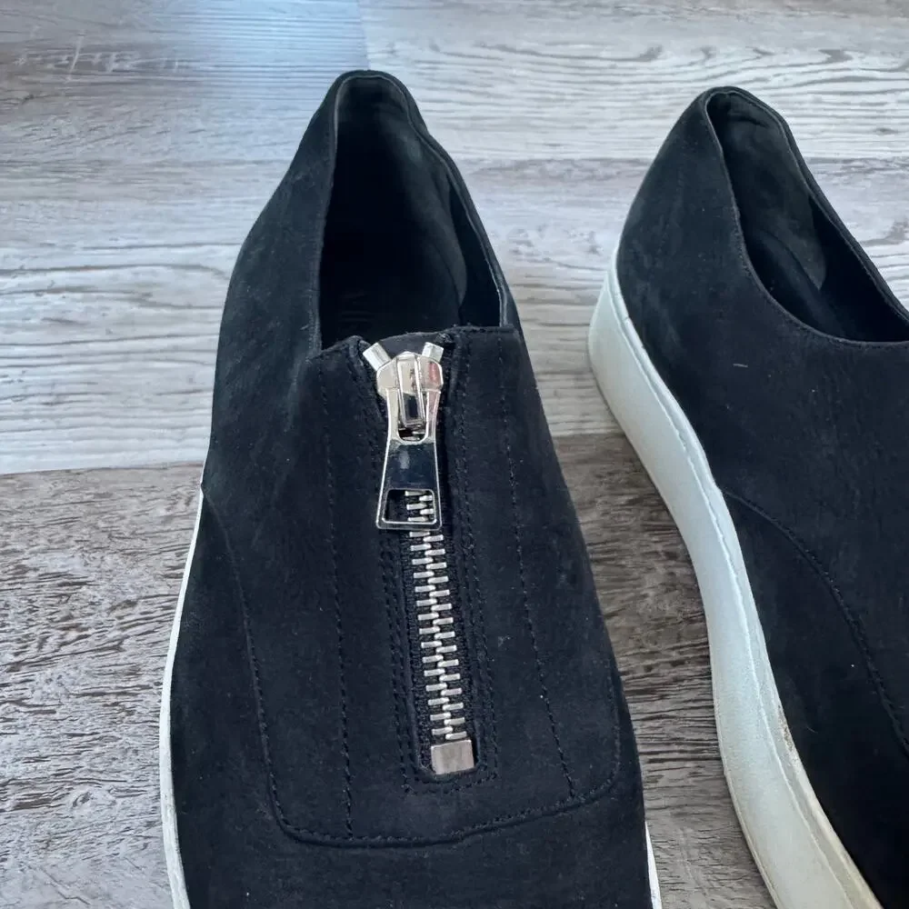 Vince black suede