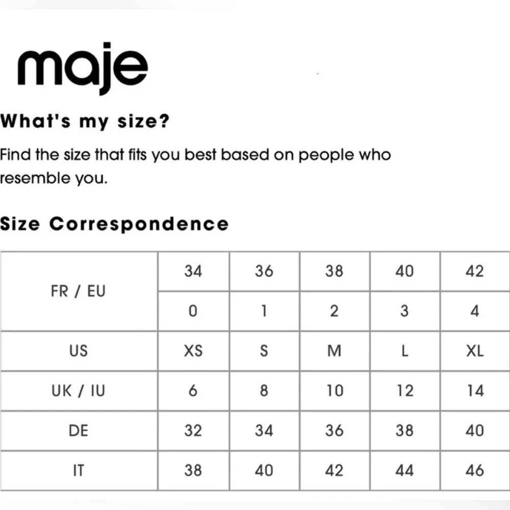 Maje elegant purple