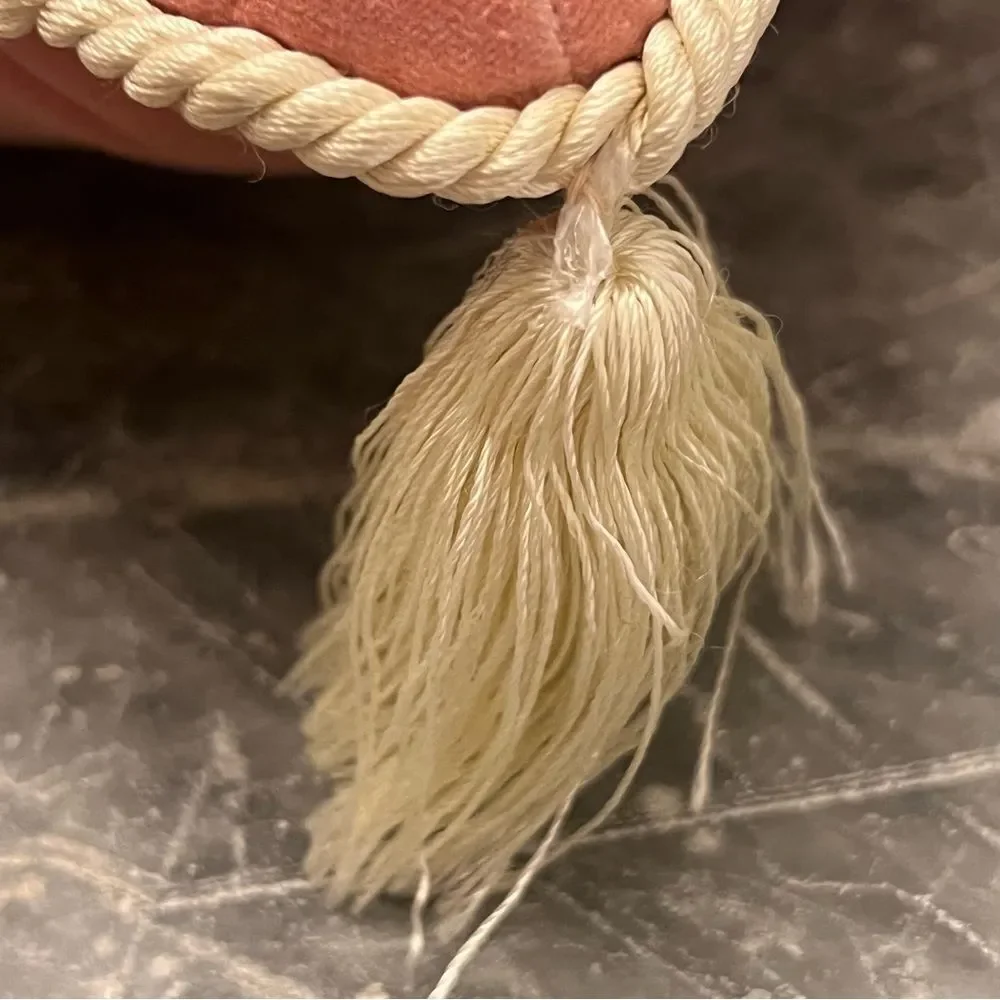 handmade vintage peach