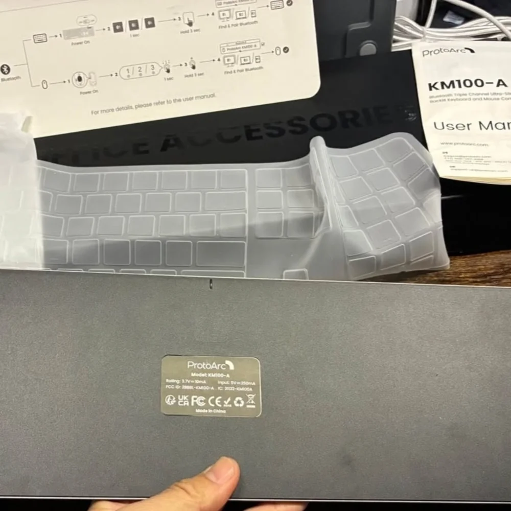 ProtoArc Bluetooth Keyboard With Bluetooth Mouse