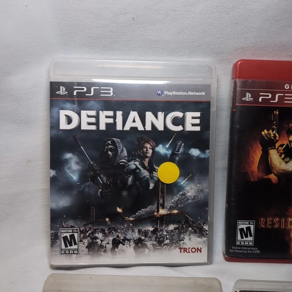 Assassin's Creed III 3, Defiance, Resident Evil 5, Dead Island Games Ps3