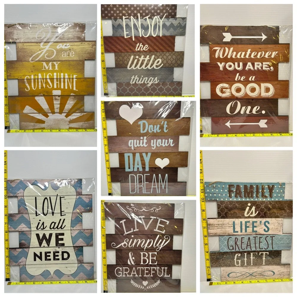 Rustic Inspirational Wall Decor (198)