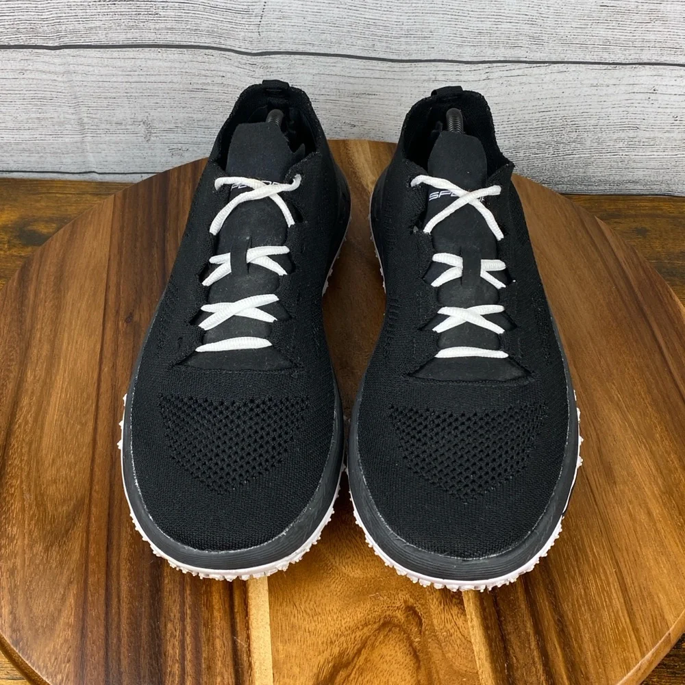 Under Armour Fat Tire Speedform Charged Black White Shoes Men’s Sneaker Size 11