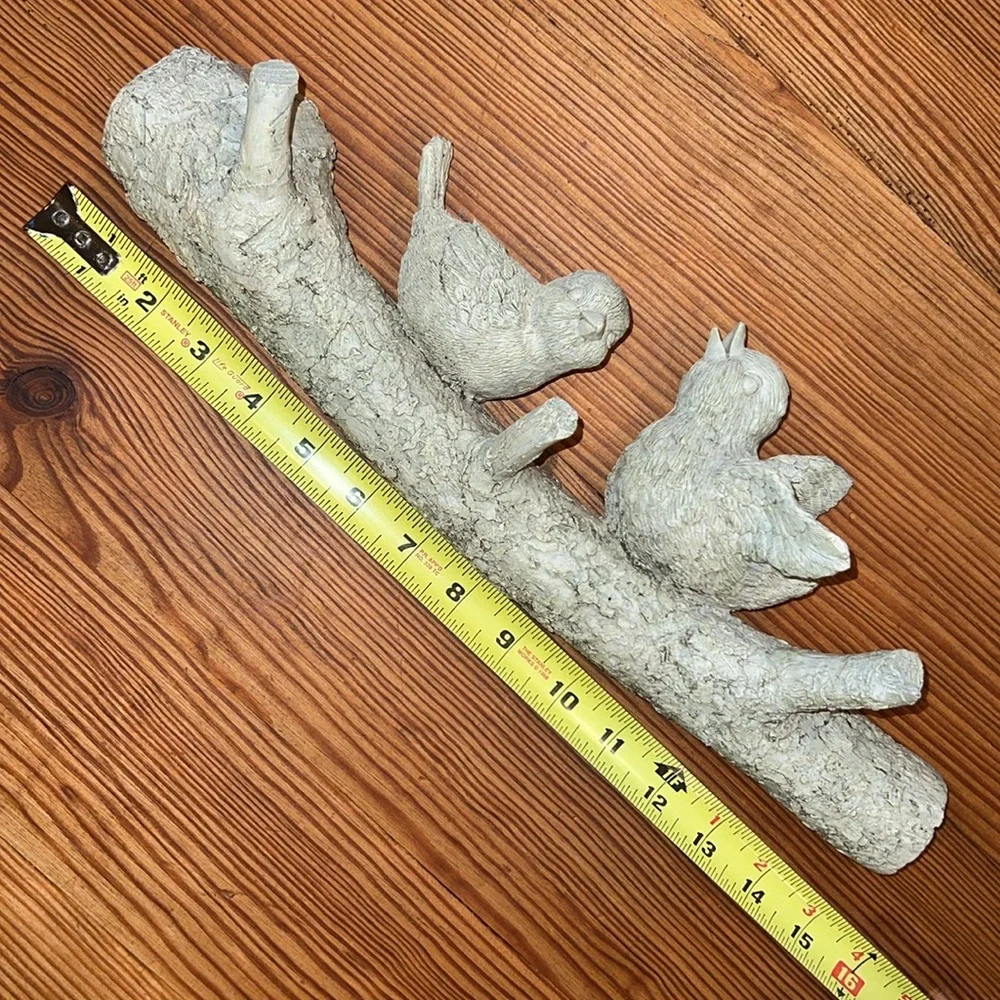 Vintage Bird Wall Hooks- Resin & Crushed Stone