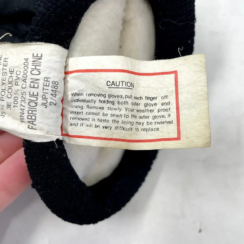 Kombi Black Waterproof Insulated Winter Gloves Ladies M Thinsulate