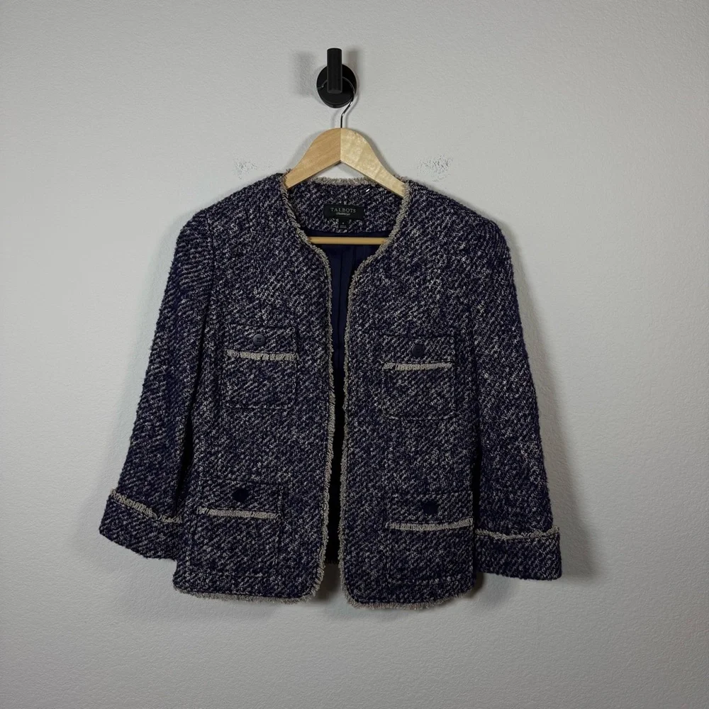 Talbots nwt tweed
