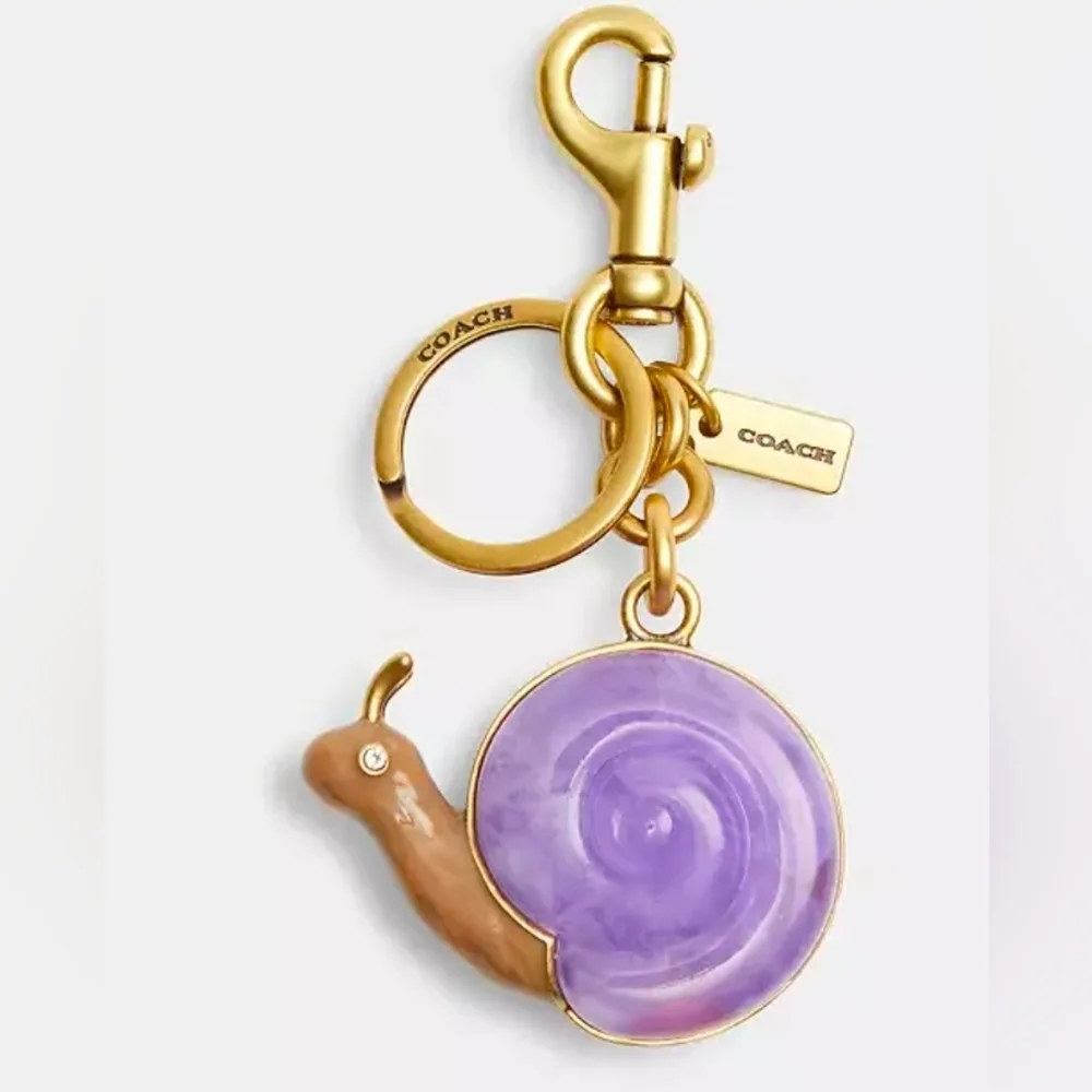 Coach Snail Bag Charm