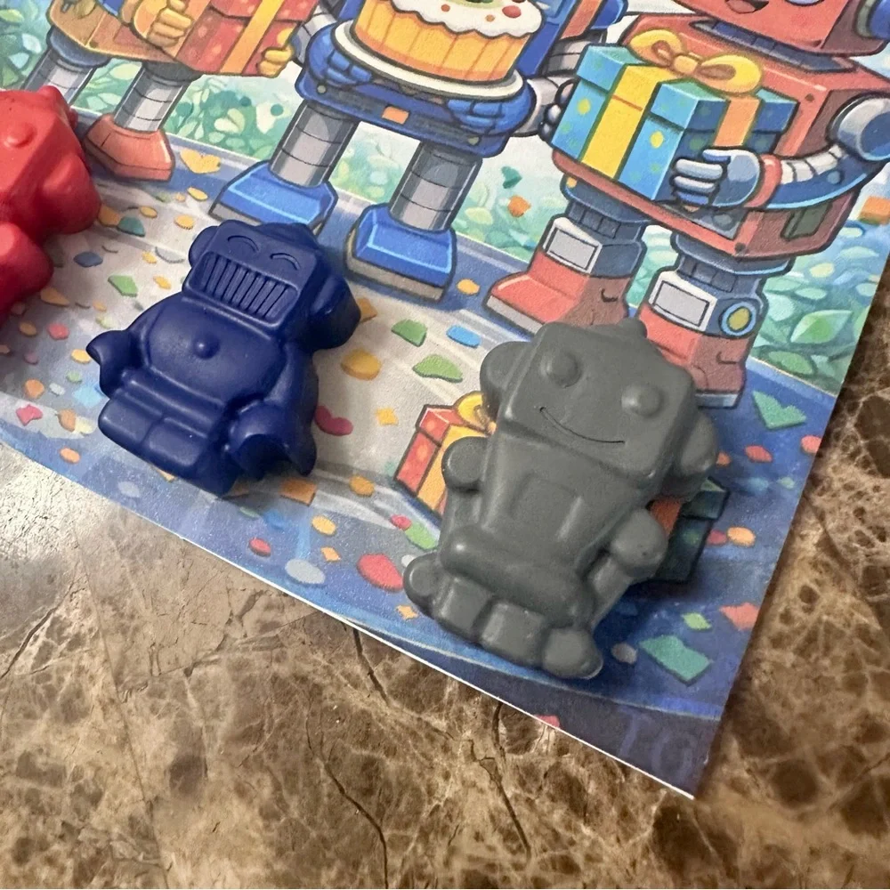Handmade robot themed