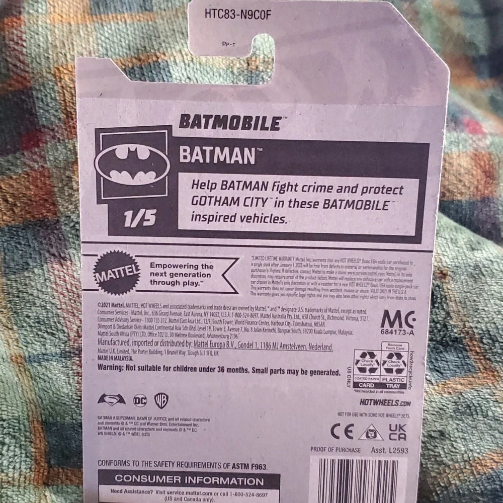 Hot Wheels 2024 batman