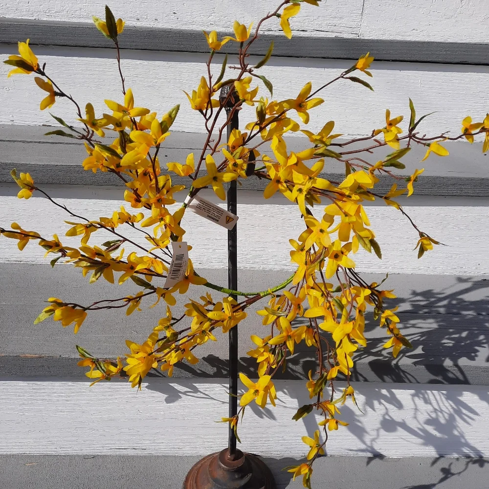 Primitives by Kathy forsythia artificial