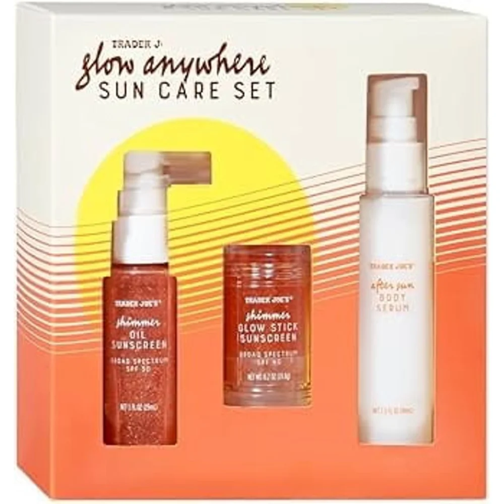 New Trader Joe's Glow Anywhere Sun Care Kit