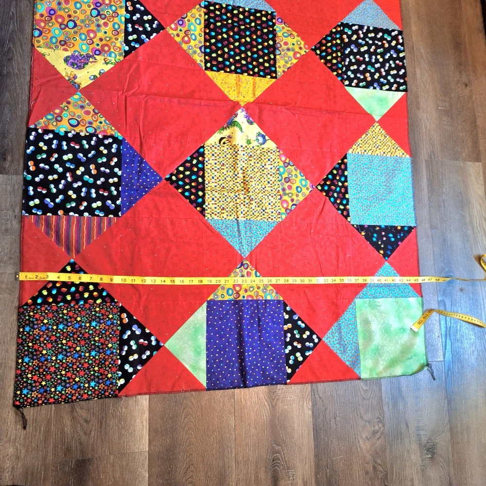 Handmade vibrantly colored