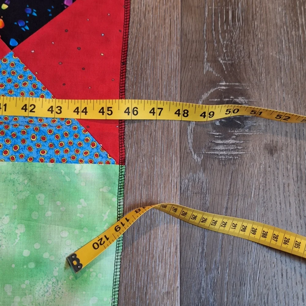 Handmade vibrantly colored