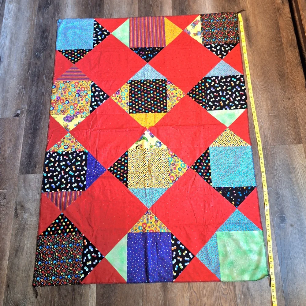Handmade vibrantly colored