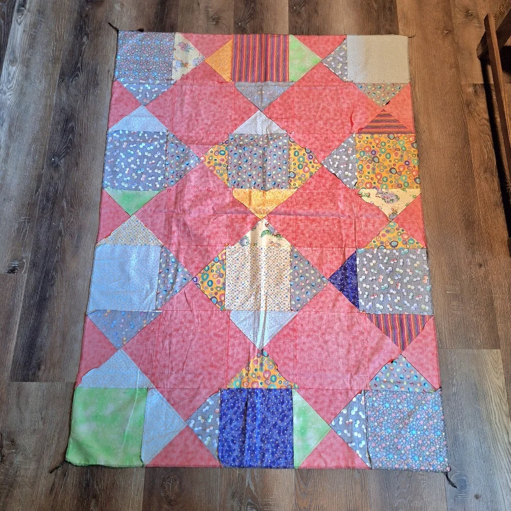 Handmade vibrantly colored