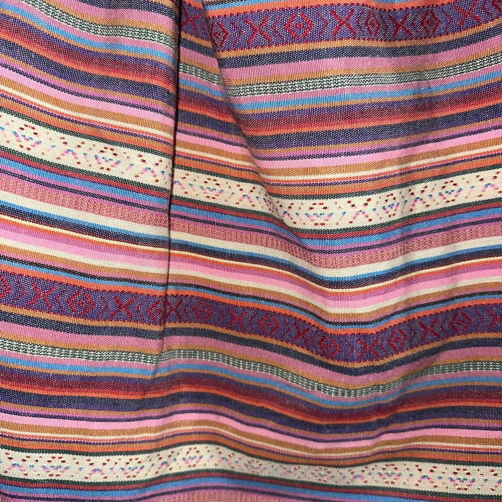 Colorful Striped Women's Bag