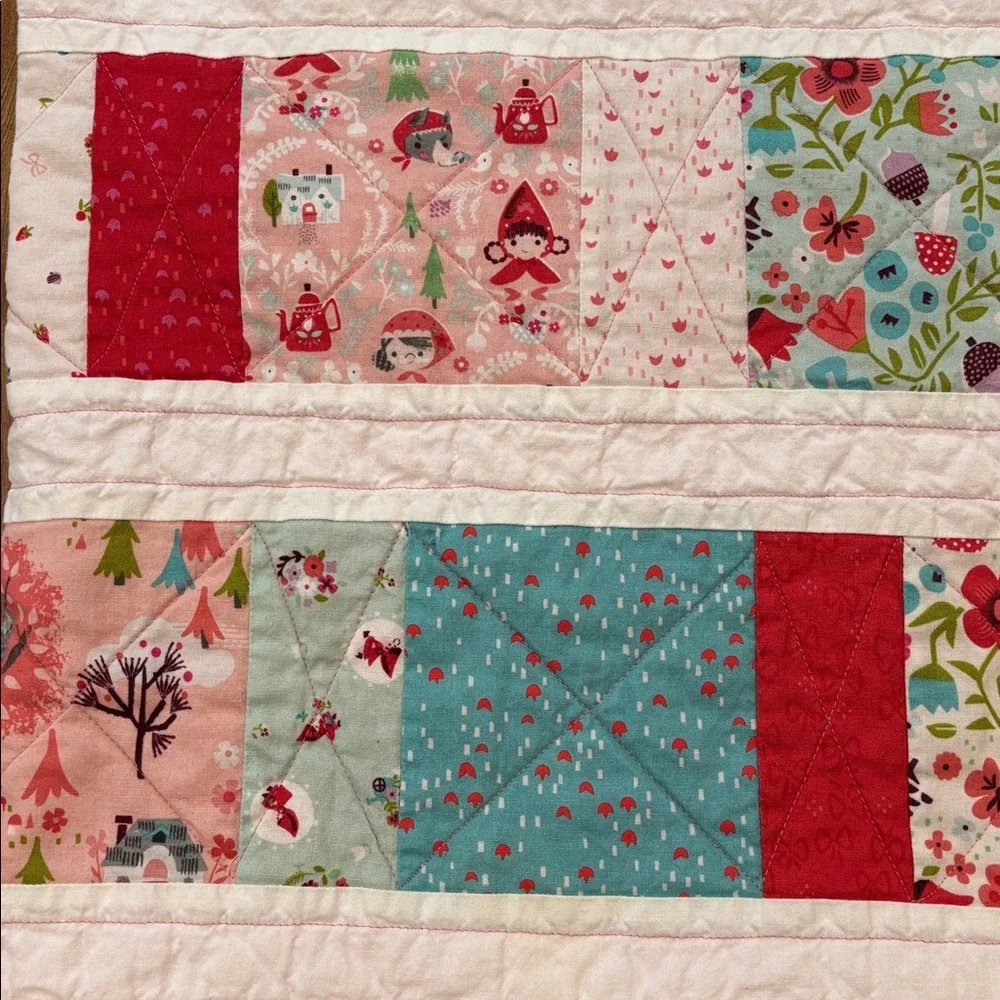 OOAK vibrant patchwork
