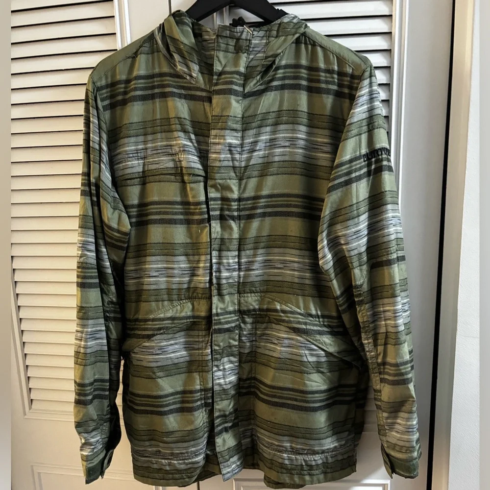 Burton Lightweight Snowboarding Jacket Windbreaker Size large-0282