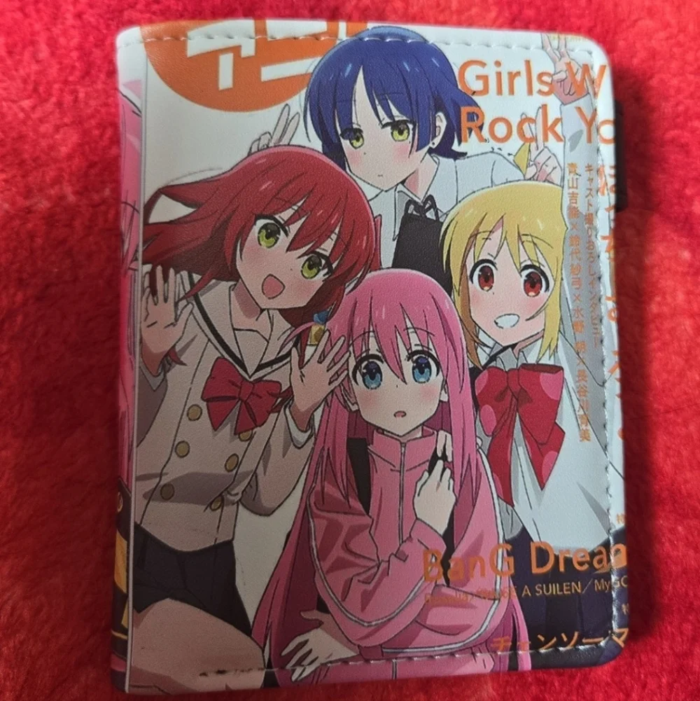 New ban g dream anime manga leather wallet