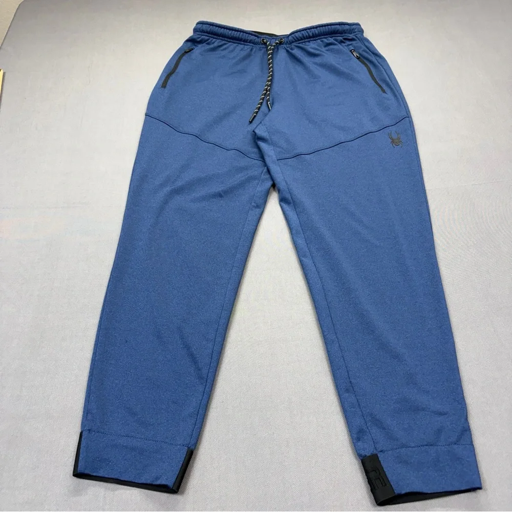 Spyder Active Pro Web Blue Men Joggers Size M