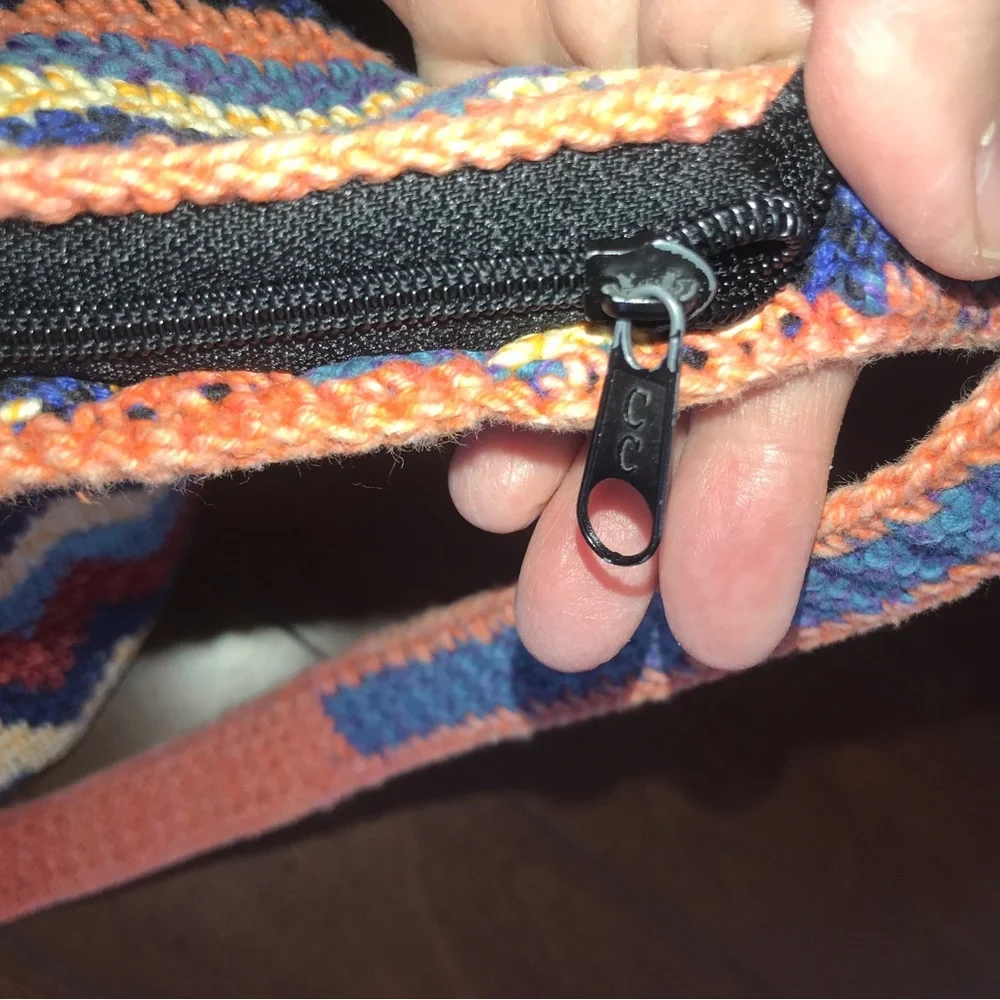 Boho Hippie‎ Bucket Bag Purse Colorful